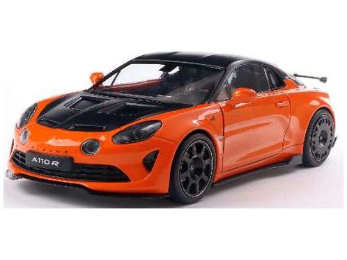 Alpine A110 Radicale 2024 Orange Cobalt - 1:18 Scale Model Car-Solido-Diecast Model Centre