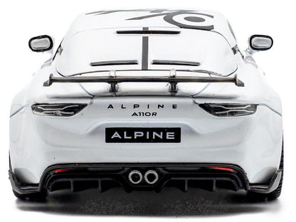 Alpine A110 Radicale 70 White 2024 1:43 Scale Solido Diecast Model Car-Solido-Diecast Model Centre