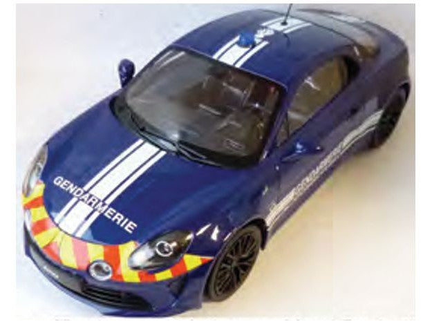 Alpine A110 S 2023 Gendarmerie - 1:18 Scale Model Car-Norev-Diecast Model Centre