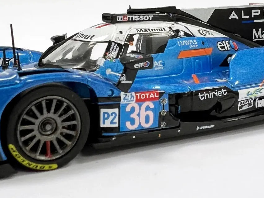 Alpine A470 Lapierre Thiriet Negrao 24H Le Mans 2018 1:43 Scale Diecast Model