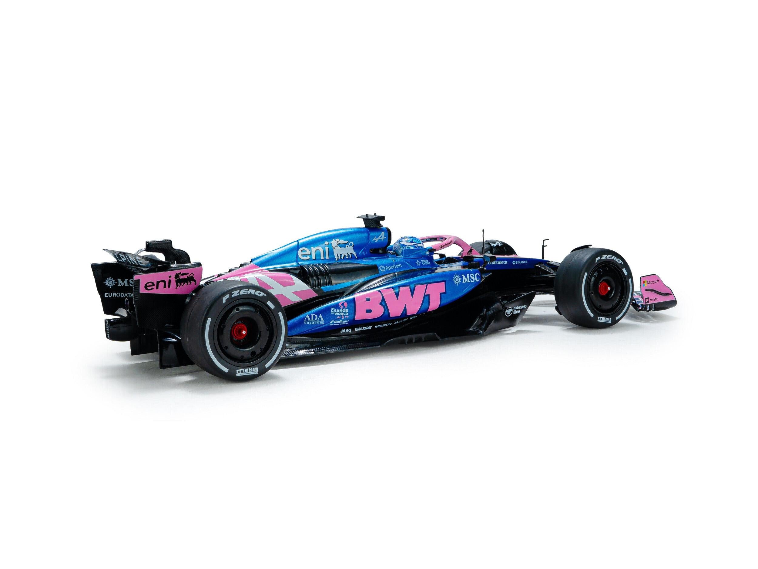 Alpine A525 F1 Bahrain GP 2025 #10 Pierre Gasly 1:18 Scale Solido Diecast Model Car