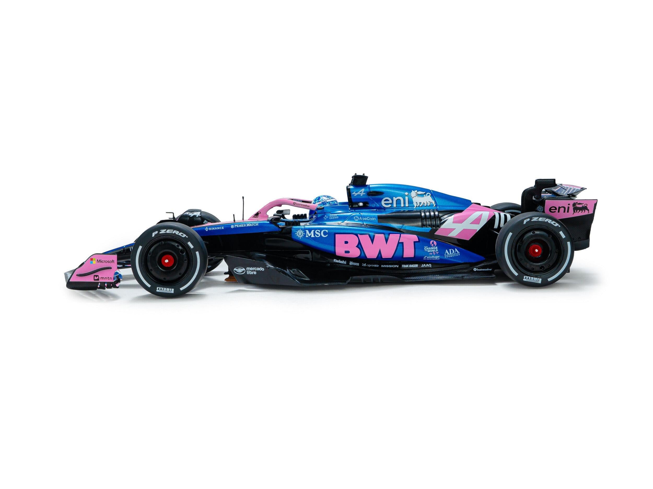 Alpine A525 F1 Bahrain GP 2025 #10 Pierre Gasly 1:18 Scale Solido Diecast Model Car