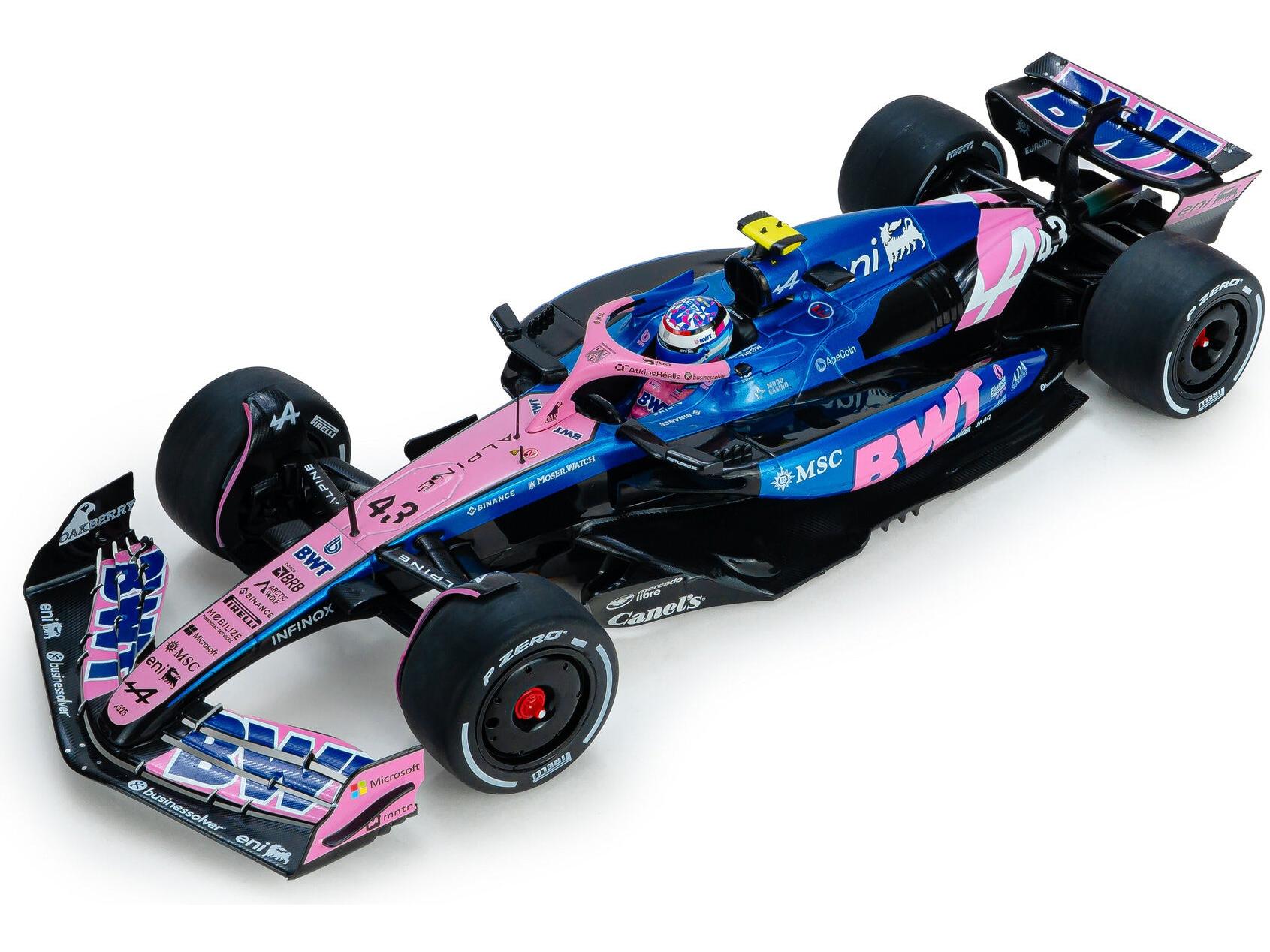 Alpine A525 F1 Canadian GP 2025 #43 Franco Colapinto 1:18 Scale Diecast Model Car – Solido-Solido-Diecast Model Centre