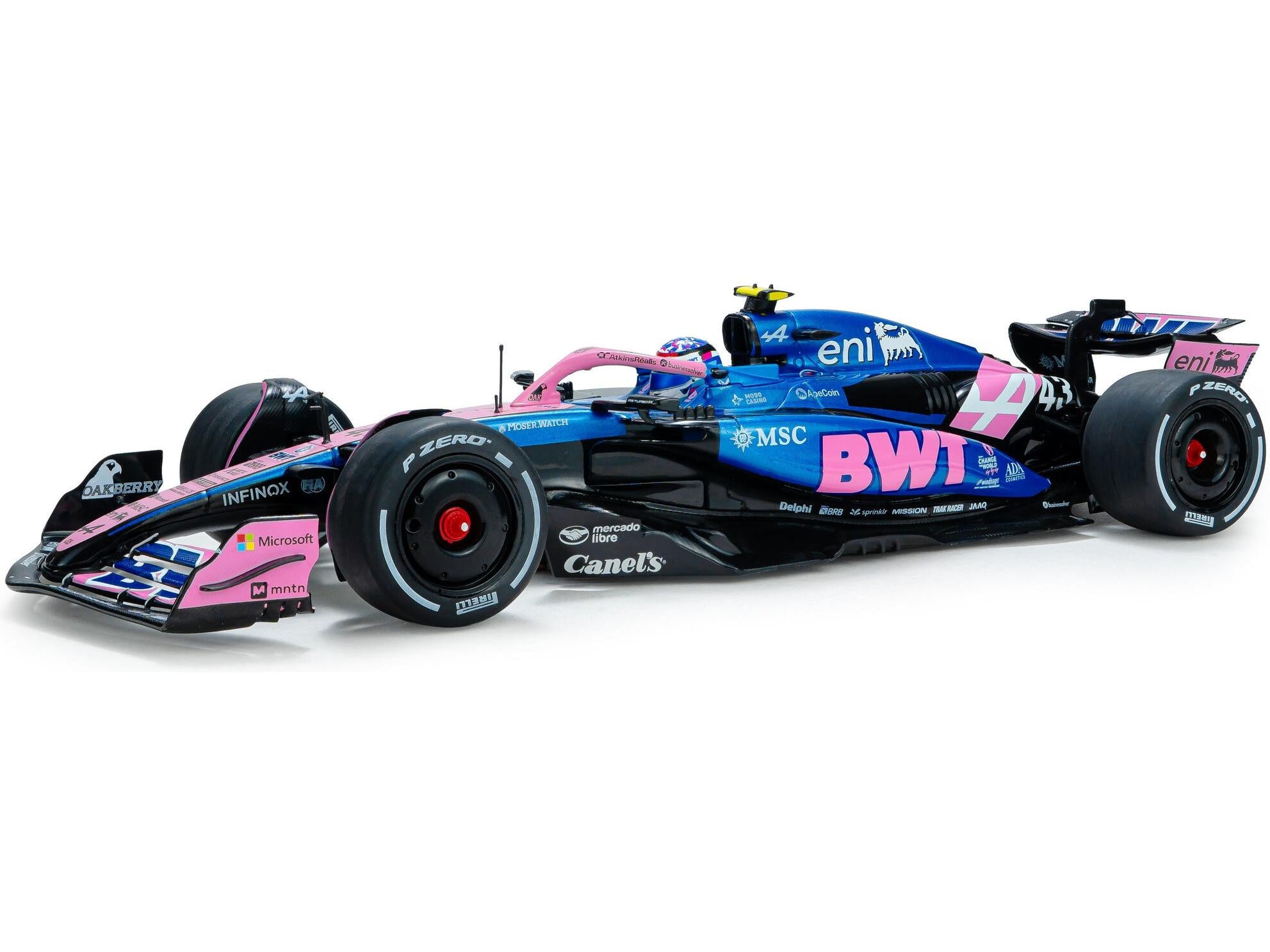 Alpine A525 F1 Canadian GP 2025 #43 Franco Colapinto 1:18 Scale Diecast Model Car – Solido-Solido-Diecast Model Centre
