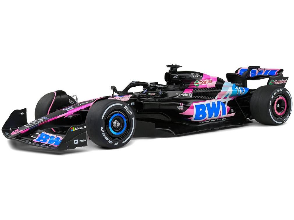Alpine F1 Team A524 Pierre Gasly 2024 Presentation 1:18 Scale Solido Diecast Model-Solido-Diecast Model Centre