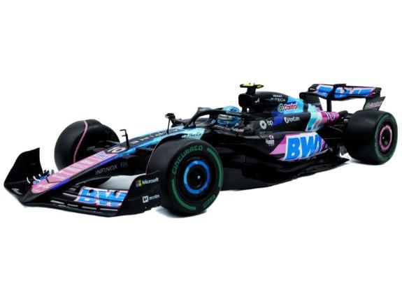 Alpine F1 Team A524 Pierre Gasly F1 Brazilian GP 2024 1:18 Scale Solido Diecast Model-Solido-Diecast Model Centre