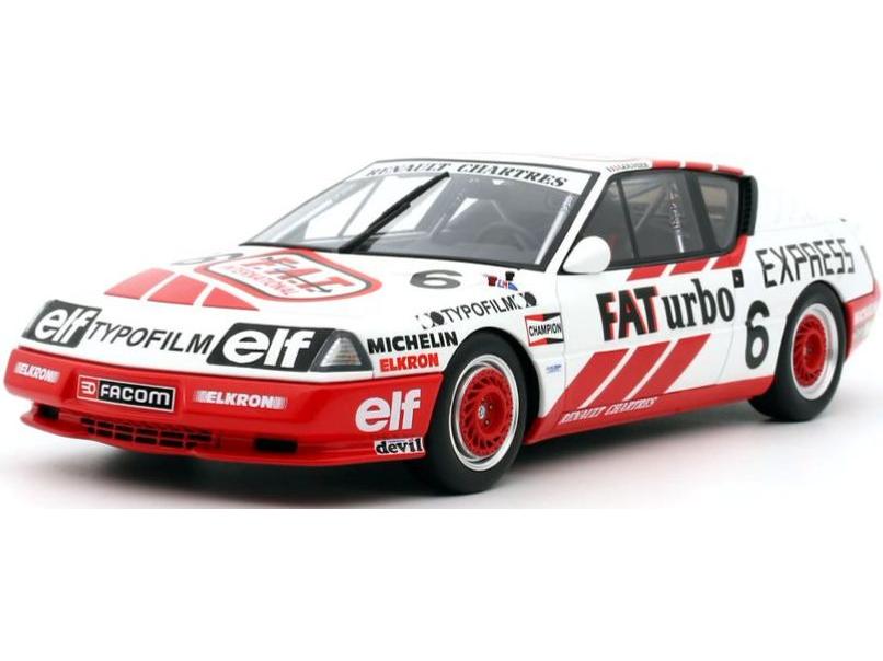 Alpine GTA Europa Cup White J.Gouhier 1987 1:18 Scale OttOmobile Resin Model-OttOmobile-Diecast Model Centre