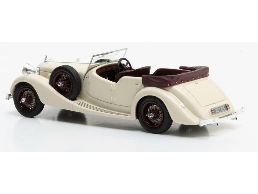 Alvis Cross and Ellis White 1938 1:43 Scale Matrix Resin Model Car-Matrix-Diecast Model Centre