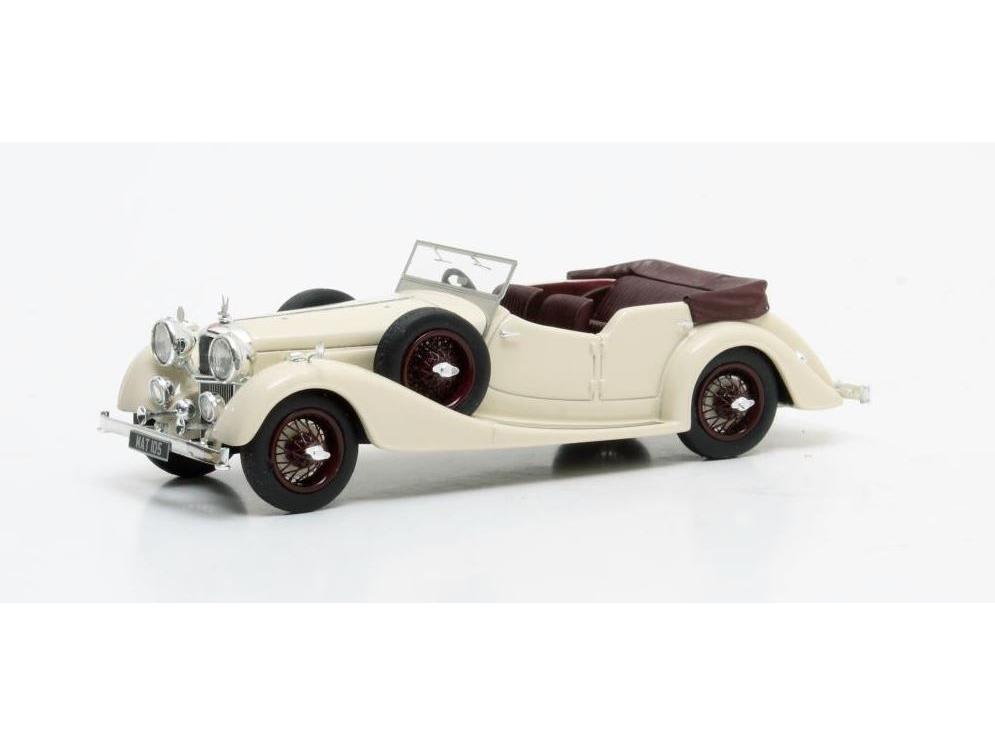 Alvis Cross and Ellis White 1938 1:43 Scale Matrix Resin Model Car-Matrix-Diecast Model Centre