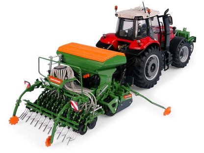 Amazone Centaya 3000 Super Pneumatic Seed Drill w/KG 3001 Super Cultivator + T-Pack 1:32 Scale Universal Hobbies Diecast Model-Universal Hobbies-Diecast Model Centre