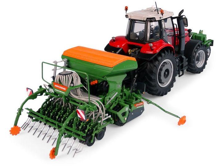 Amazone Centaya 3000 Super Pneumatic Seed Drill w/KG 3001 Super Cultivator + T-Pack 1:32 Scale Universal Hobbies Diecast Model-Universal Hobbies-Diecast Model Centre