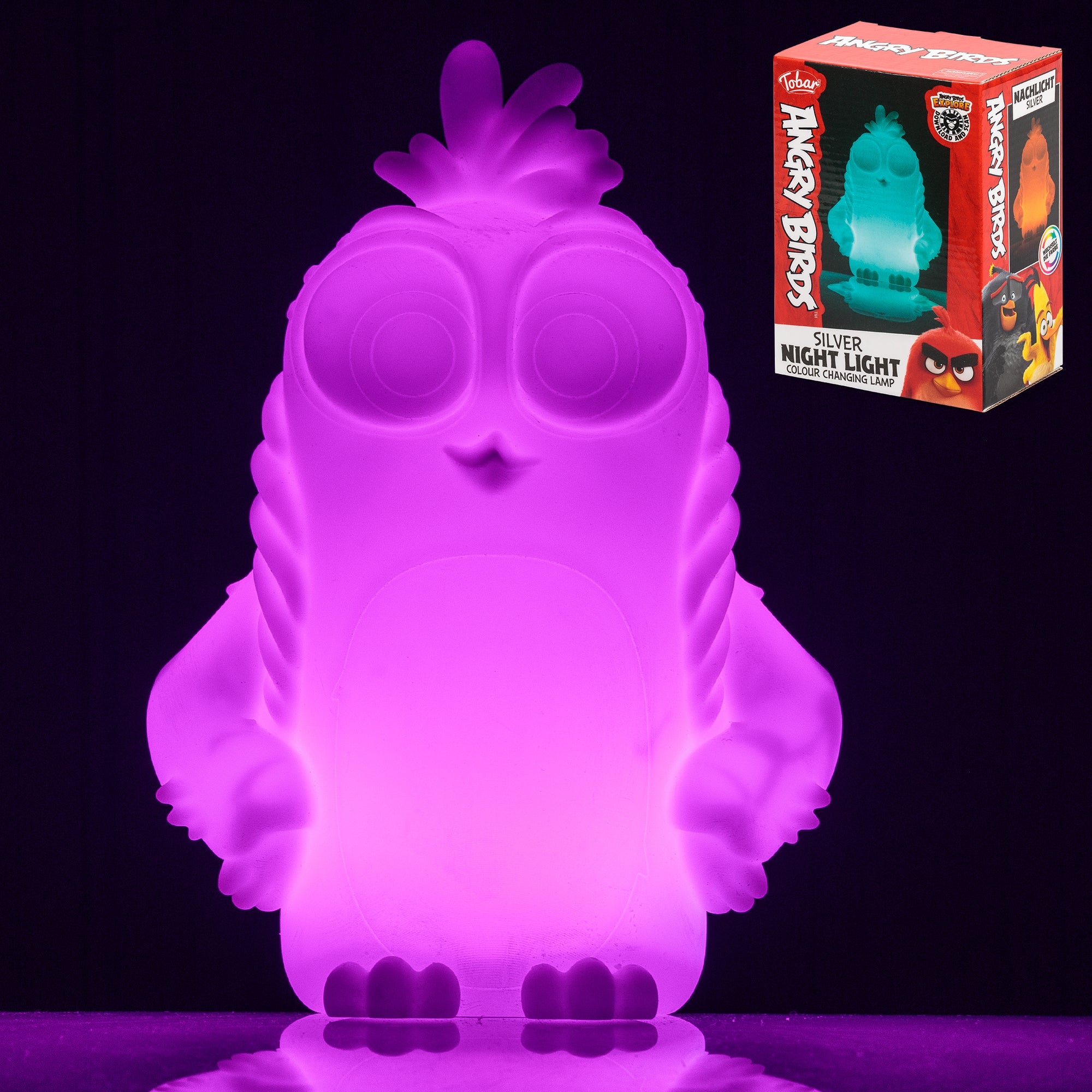 Angry Birds Night Light - Silver-Diecast Model Centre-Diecast Model Centre