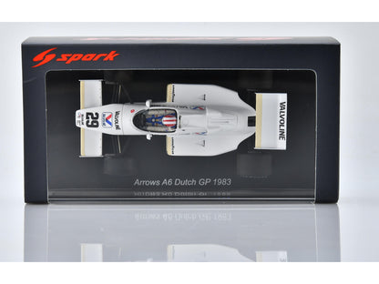 Arrows A6 #29 F1 Dutch GP 1983 Marc Surer 1:43 Scale Resin Car – Spark-Spark-Diecast Model Centre