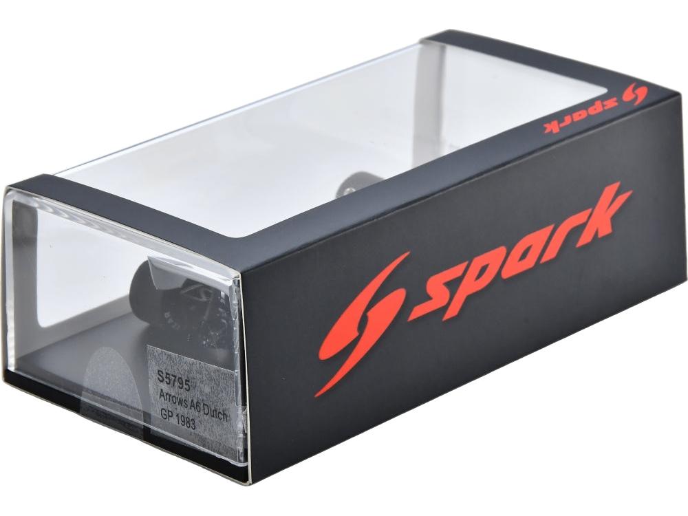 Arrows A6 #30 F1 Dutch GP 1983 Thierry Boutsen 1:43 Scale Resin Car – Spark-Spark-Diecast Model Centre