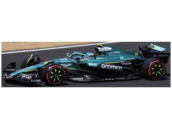 Aston Martin AMR 25 #14 F1 2025 Fernando Alonso 1:24 Scale Diecast Car – Bburago-Bburago-Diecast Model Centre