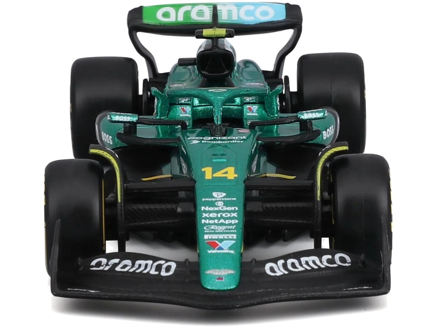Aston Martin AMR 25 #14 F1 2025 Fernando Alonso 1:43 Scale Diecast Model Car – Bburago-Bburago-Diecast Model Centre
