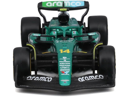 Aston Martin AMR 25 #14 F1 2025 Fernando Alonso 1:43 Scale Diecast Model Car – Bburago-Bburago-Diecast Model Centre