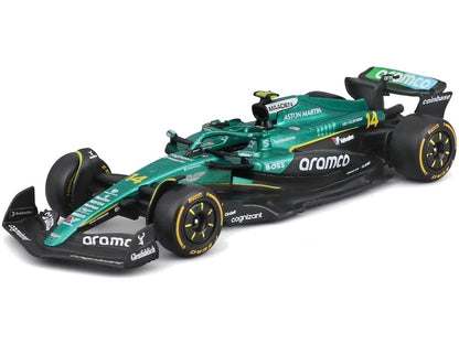 Aston Martin AMR 25 #14 F1 2025 Fernando Alonso 1:43 Scale Diecast Model Car – Bburago-Bburago-Diecast Model Centre