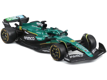 Aston Martin AMR 25 #18 F1 2025 Lance Stroll 1:43 Scale Diecast Model Car – Bburago-Bburago-Diecast Model Centre