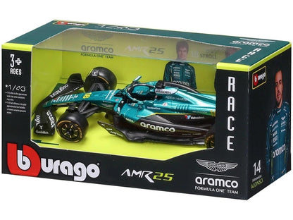 Aston Martin AMR 25 #18 F1 2025 Lance Stroll 1:43 Scale Diecast Model Car – Bburago-Bburago-Diecast Model Centre