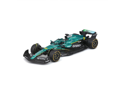 Aston Martin AMR 25 F1 2025 #18 Lance Stroll w/Helmet 1:43 Scale Bburago Diecast Model Car-Bburago-Diecast Model Centre