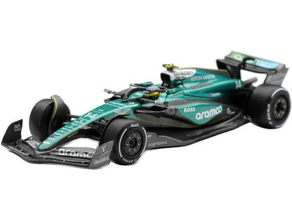Aston Martin AMR24 #14 F1 Las Vegas GP 2024 Fernando Alonso Blister Packaging 1:64 Scale Diecast Car – MINI GT-MINI GT-Diecast Model Centre
