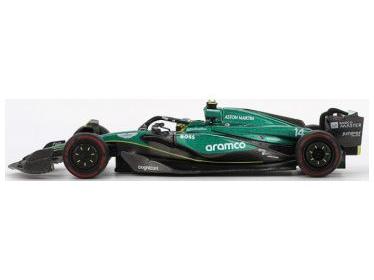 Aston Martin AMR24 #14 Fernando Alonso 2024 Bahrain GP 1:64 Scale MINI GT Diecast Model Car-MINI GT-Diecast Model Centre