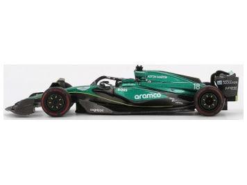 Aston Martin AMR24 #18 Lance Stroll 2024 Bahrain GP Blister Packaging 1:64 Scale MINI GT Diecast Model Car-MINI GT-Diecast Model Centre
