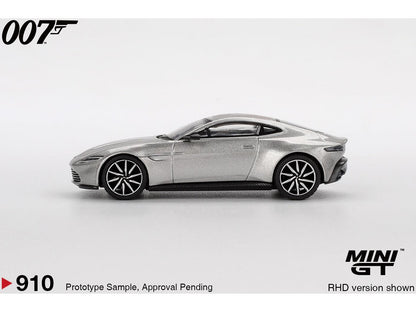 Aston Martin DB10 Spectre (RHD) English Blister Packaging 1:64 Scale Diecast Model Car – MINI GT-MINI GT-Diecast Model Centre