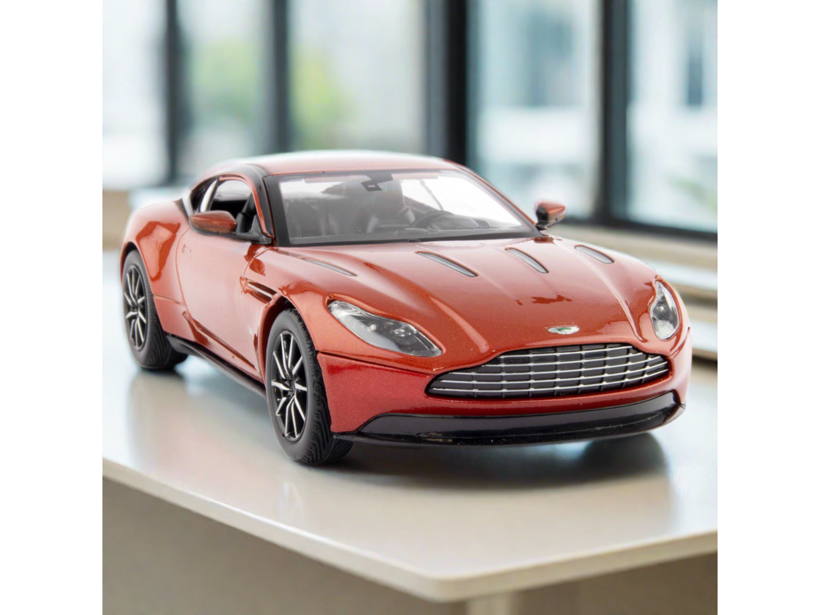 Aston Martin DB11 Diecast Model Car orange - 1:24 Scale