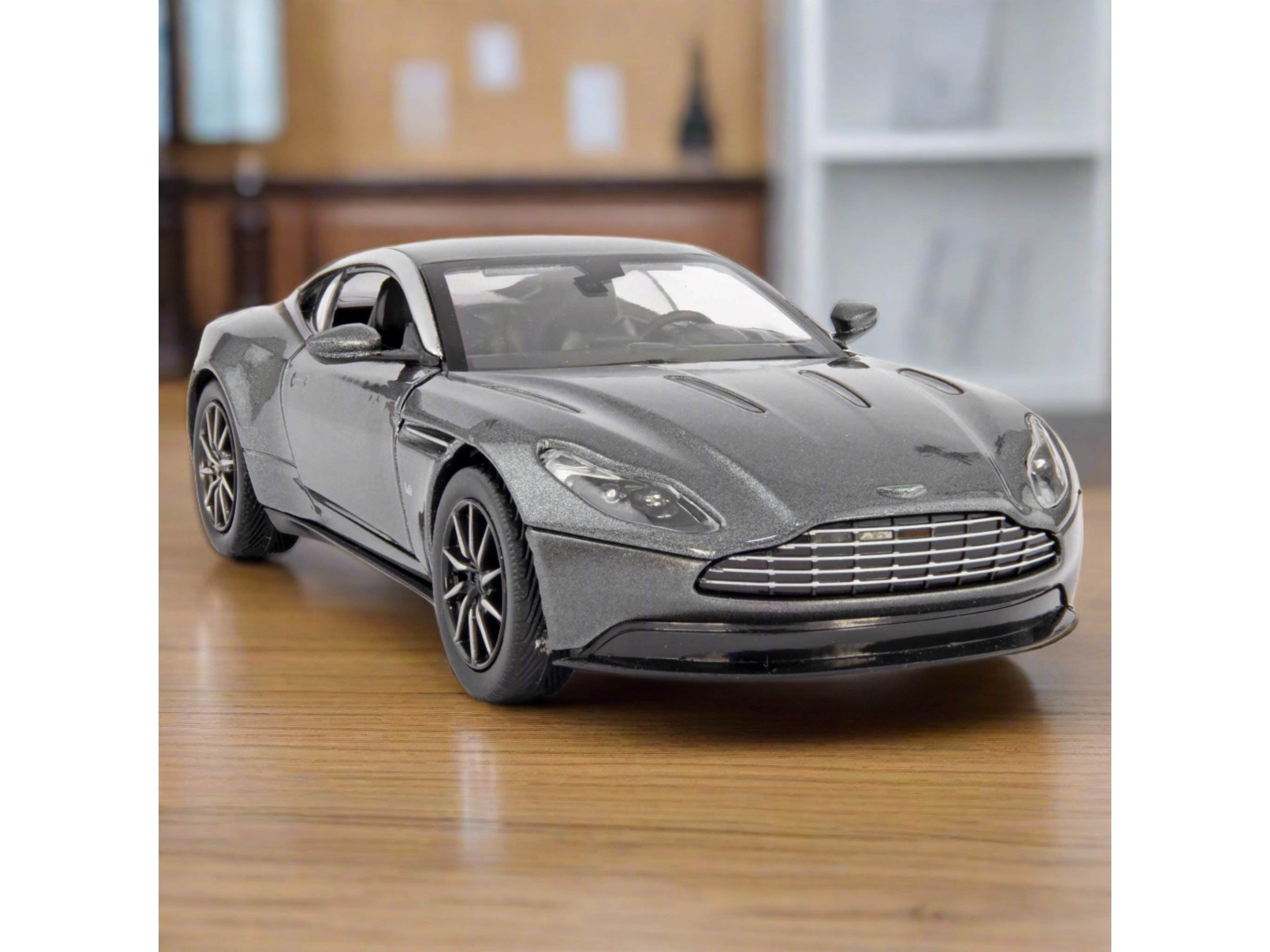 Aston Martin DB11 Diecast Model Car silver - 1:24 Scale