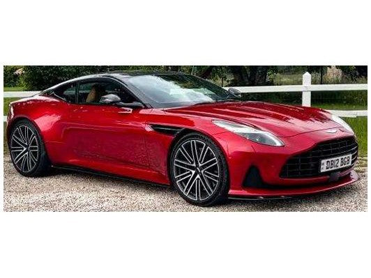 Aston Martin DB12 2023 red - 1:43 Scale Model Car-Solido-Diecast Model Centre