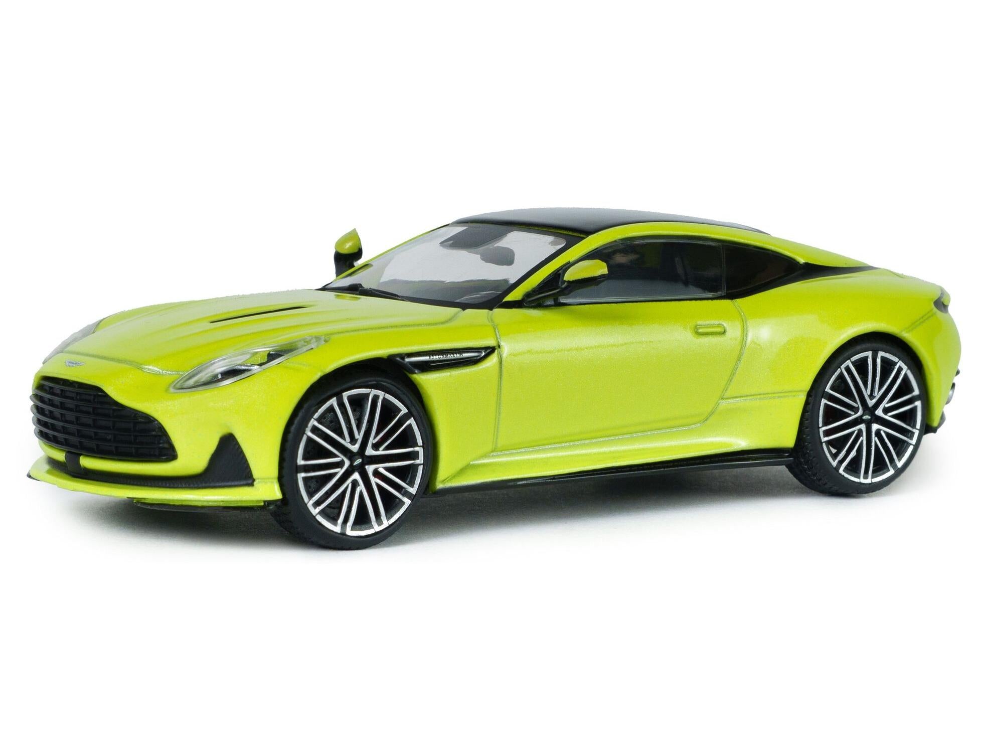 Aston Martin DB12 Lime Essence 2023 1:43 Scale Solido Diecast Model Car-Solido-Diecast Model Centre