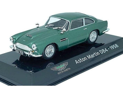 Aston Martin DB4 Green 1958 1:43 Scale Unbranded Diecast Model Car-Unbranded-Diecast Model Centre