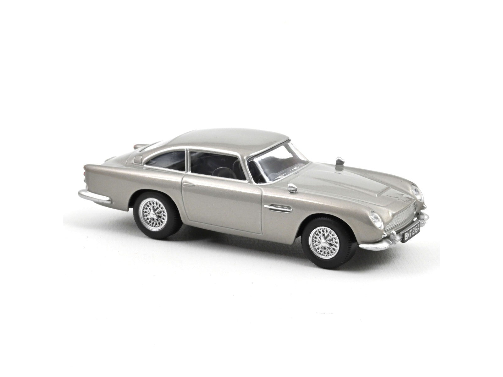 Aston Martin DB5 1963 Silver Birch - 1:43 Scale Model Car-Norev-Diecast Model Centre