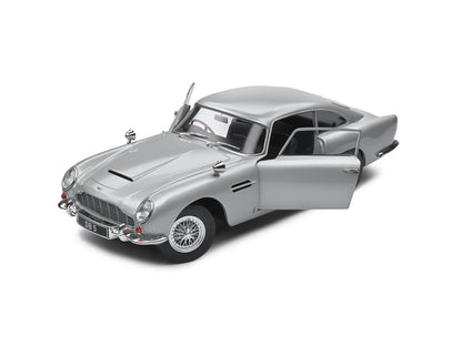 Aston Martin DB5 1964 Silver Birch 1:18 Scale Solido Diecast Model