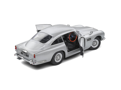 Aston Martin DB5 1964 Silver Birch 1:18 Scale Solido Diecast Model