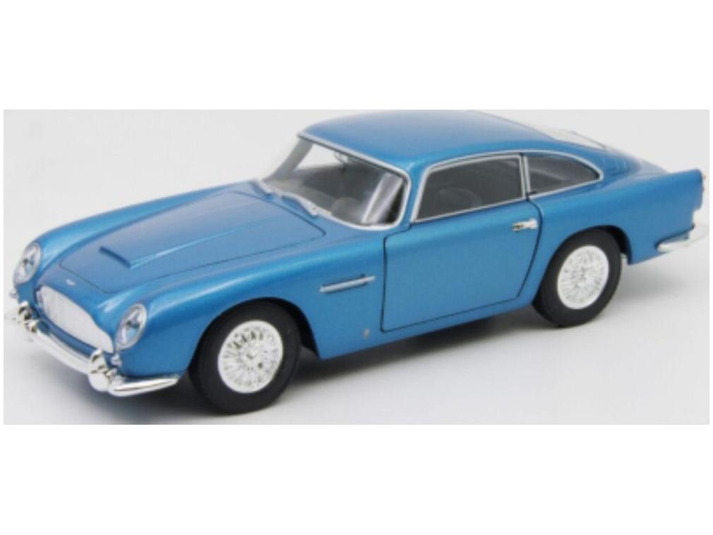Aston Martin DB5 Blue 1964 1:24 Scale Welly Diecast Model Car-Welly-Diecast Model Centre