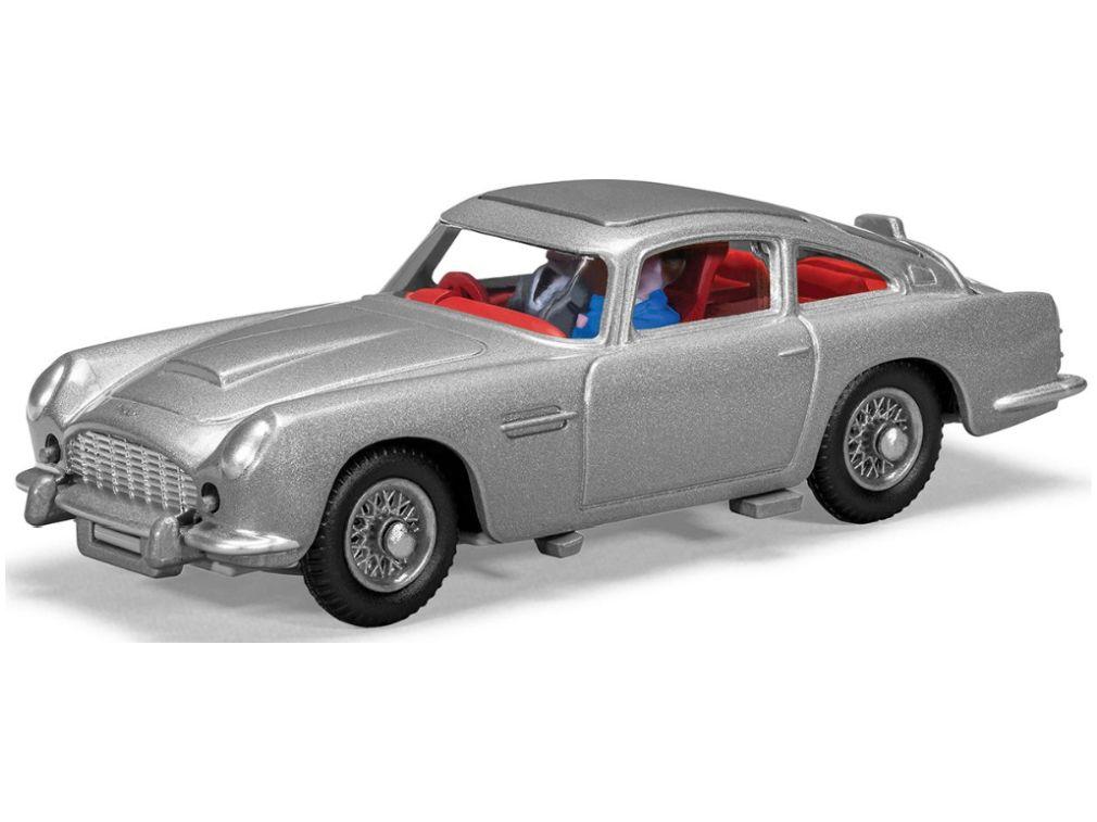 Aston Martin DB5 Silver James Bond Goldfinger 1:46 Scale Diecast Car – Corgi-Corgi-Diecast Model Centre
