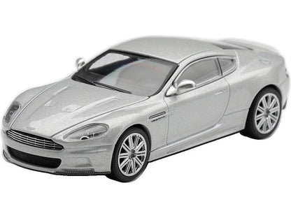 Aston Martin DBS 2008 Lightning Silver (LHD 1:64 Scale Diecast Car – MINI GT-MINI GT-Diecast Model Centre