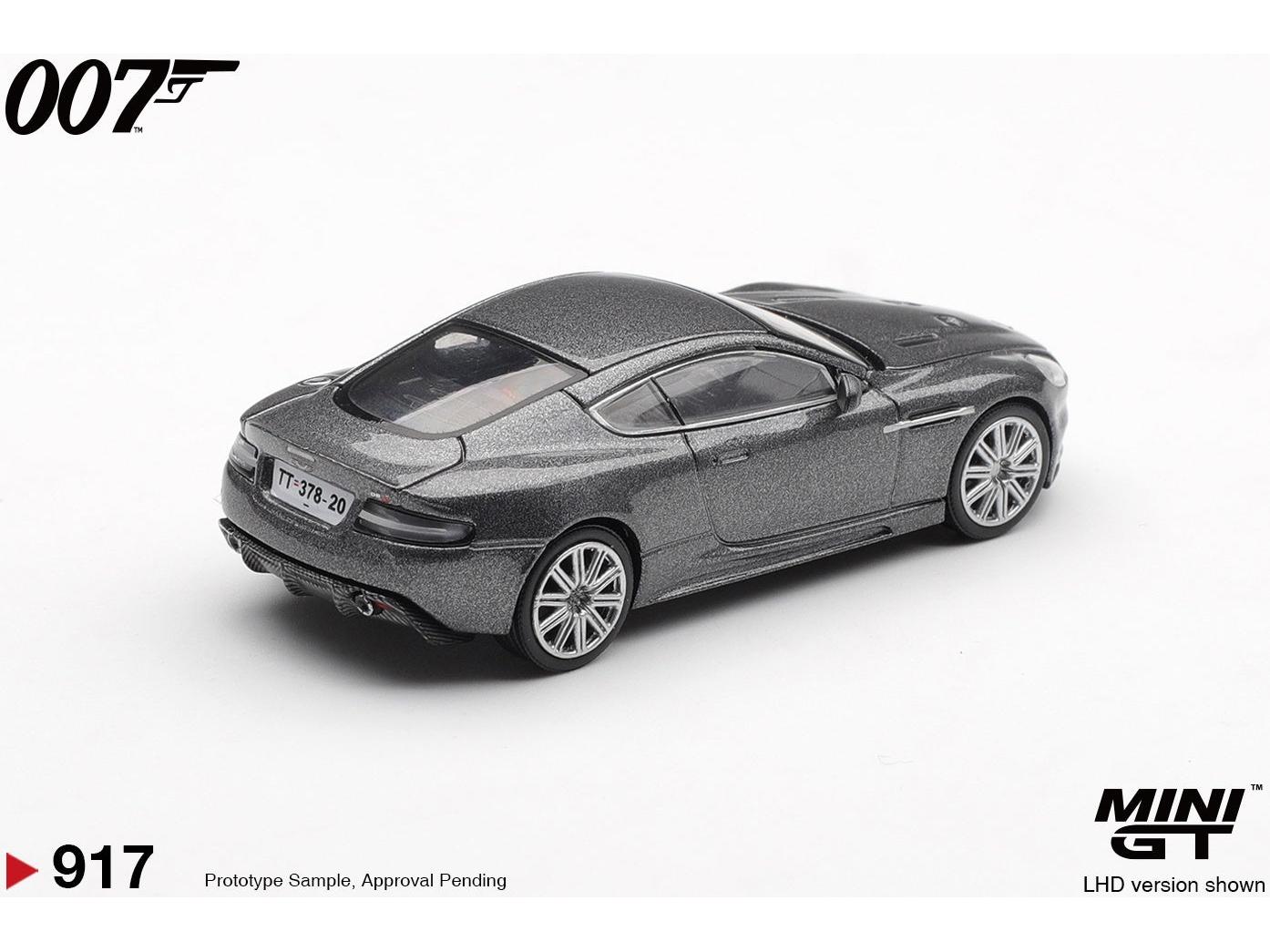 Aston Martin DBS Casino Royale (LHD) Japanese Blister Packaging 1:64 Scale Diecast Model Car – MINI GT-MINI GT-Diecast Model Centre