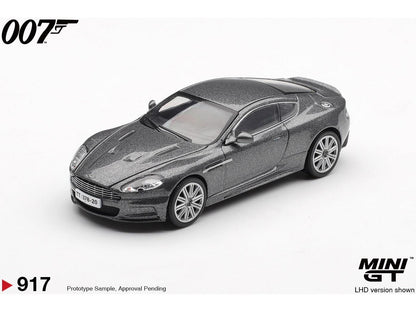 Aston Martin DBS Casino Royale (LHD) Spanish Blister Packaging 1:64 Scale Diecast Model Car – MINI GT-MINI GT-Diecast Model Centre