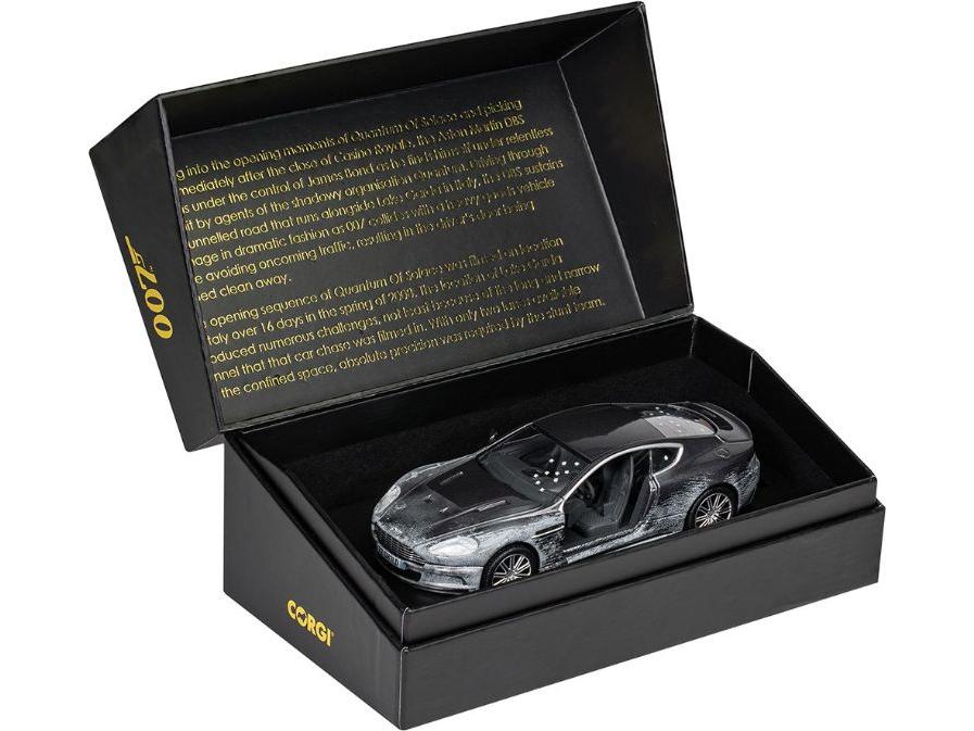 Aston Martin DBS James Bond 'Quantum of Solace' 1:36 Scale Corgi Diecast Model-Corgi-Diecast Model Centre
