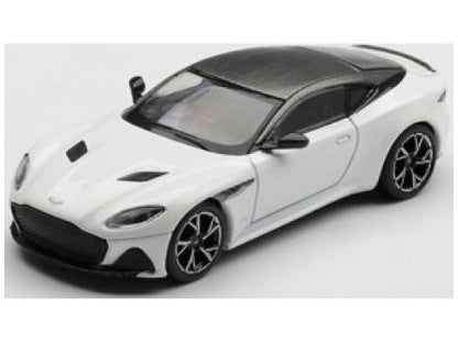 Aston Martin DBS Stratus White (LHD) 1:64 Scale MINI GT Diecast Model Car-MINI GT-Diecast Model Centre