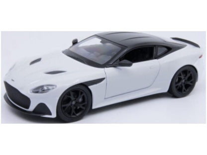 Aston Martin DBS White/Black 1:24 Scale Welly Diecast Model Car-Welly-Diecast Model Centre