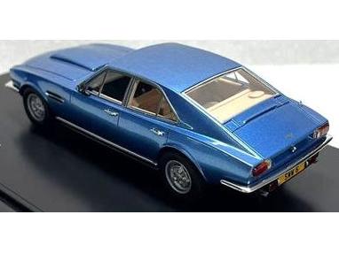 Aston Martin Lagonda S1 Blue Metallic 1974-1977 1:43 Scale Resin Car – Matrix-Matrix-Diecast Model Centre