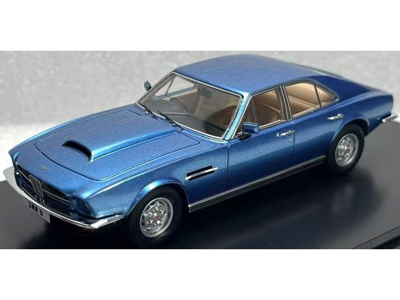 Aston Martin Lagonda S1 Blue Metallic 1974-1977 1:43 Scale Resin Car – Matrix-Matrix-Diecast Model Centre