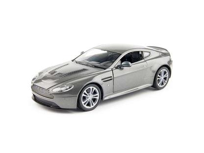 Aston Martin V12 Vantage silver 1:24 Scale