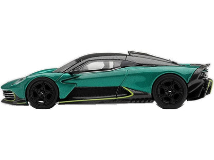 Aston Martin Valhalla Podium Green (RHD) 1:64 Scale Diecast Car – MINI GT-MINI GT-Diecast Model Centre