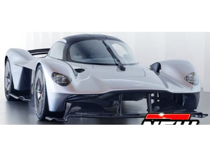 Aston Martin Valkyrie 2022 white 1:18 Scale Model Car